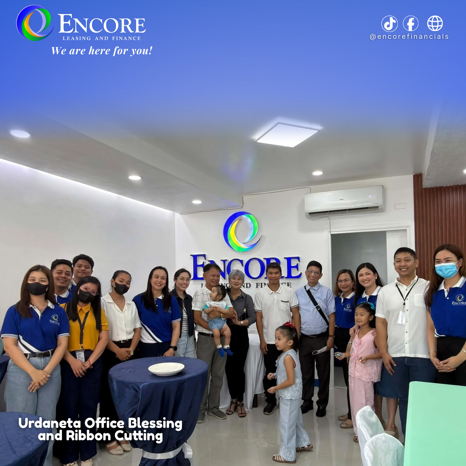 Encore Leasing & Finance Corp. officially opens its new Urdaneta City office